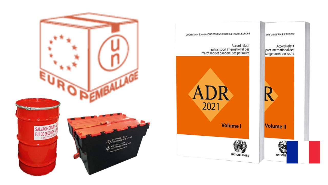 Emballages (compatibilité et secours) et ADR 2021